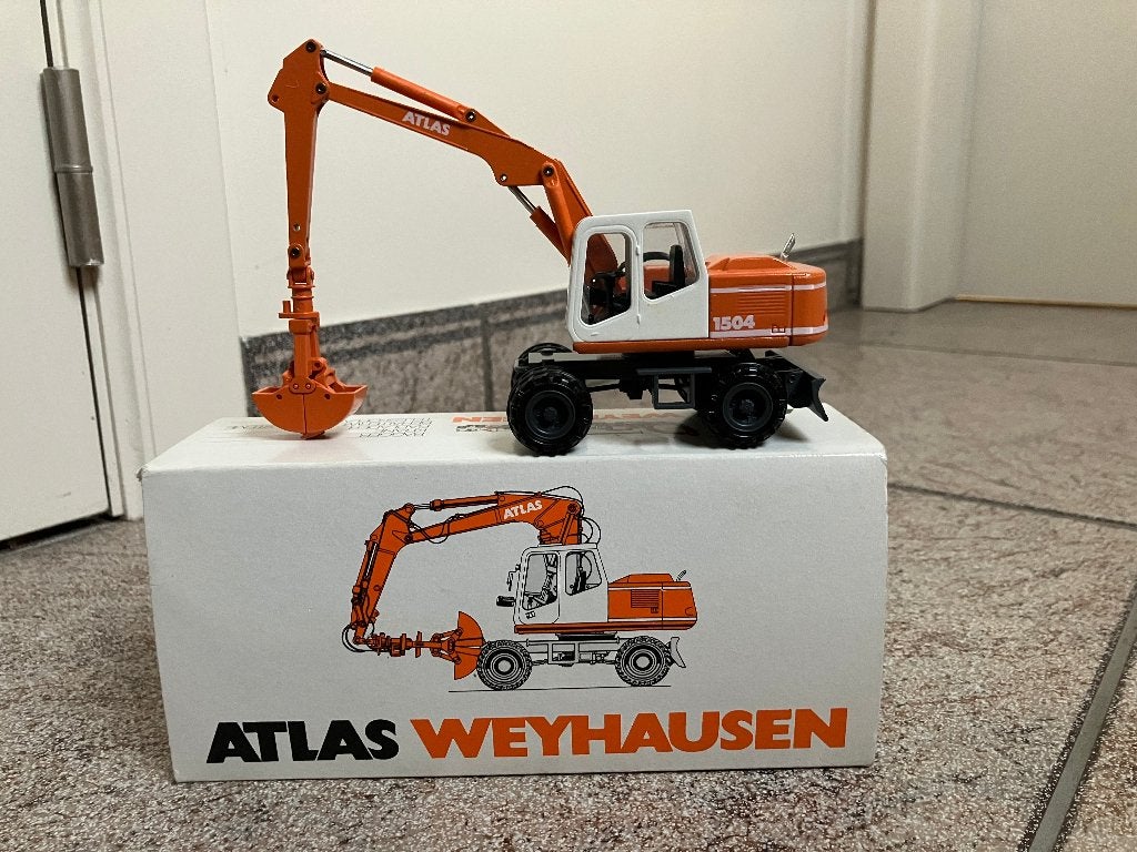 Atlas Weyhausen 1504 Graafmachine Model, Overige merken, 1:50 of kleiner, Overige typen, Ophalen of Verzenden