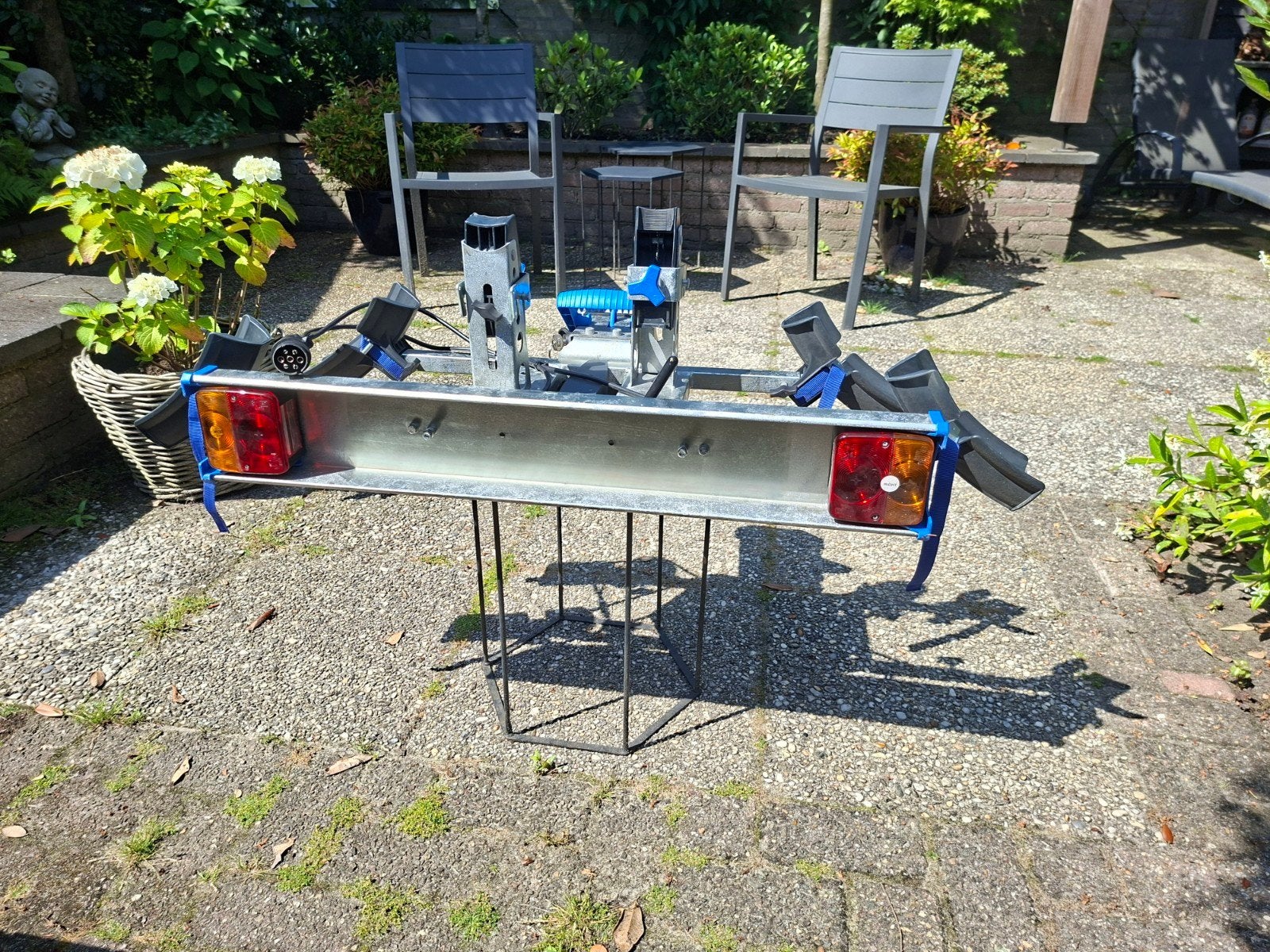 Twinny Load Ergo CK kantelbare fietsendrager, Auto diversen, Ophalen, 2 fietsen, Zo goed als nieuw, Trekhaakdrager
