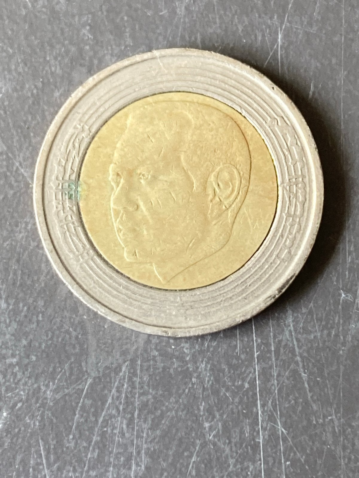 Marokkaanse 2 Dirham munt - Koning Mohammed VI, Ophalen of Verzenden, Midden-Oosten, Losse munt