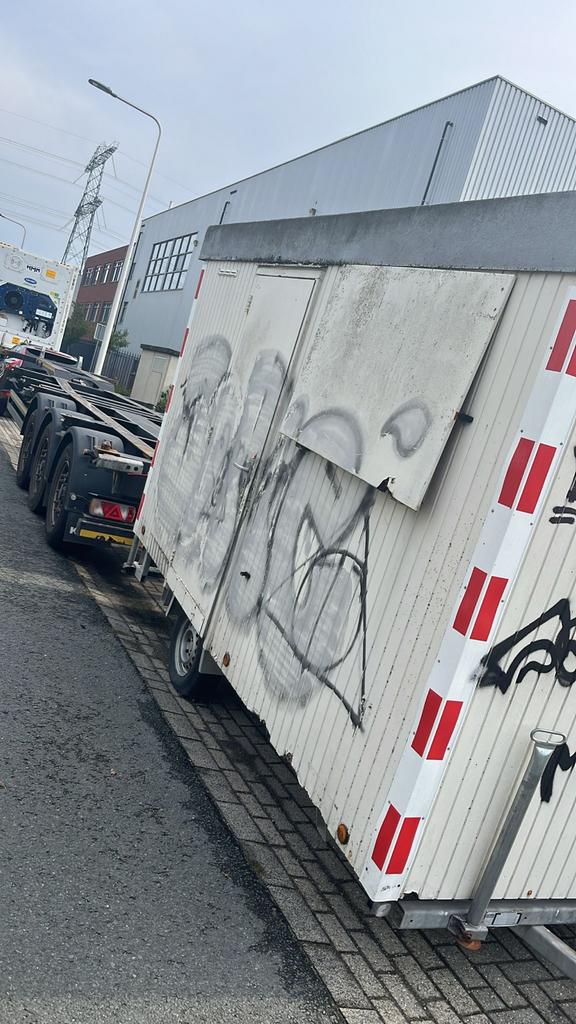 Bouwkeet TE KOOP, Ophalen, Gebruikt