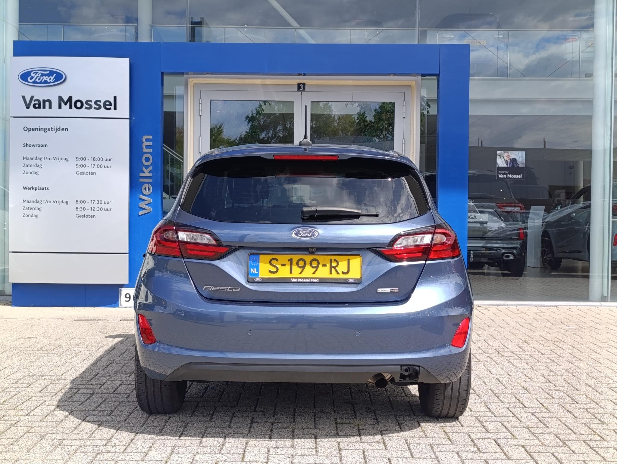 Ford Fiesta 1.0 EcoBoost Hybrid Titanium X | 1e-eigenaar | D, Voorwielaandrijving, 12 maanden, Euro 6, Blauw