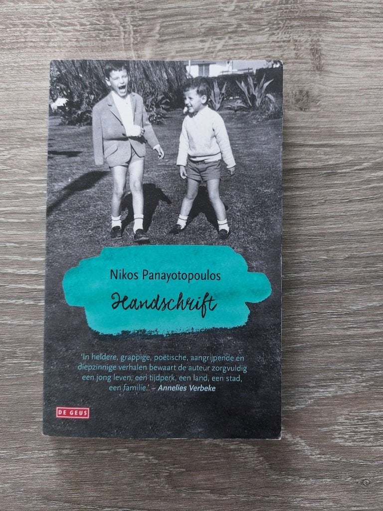 Nikos Panayotopoulos - Handschrift, Ophalen of Verzenden, Zo goed als nieuw