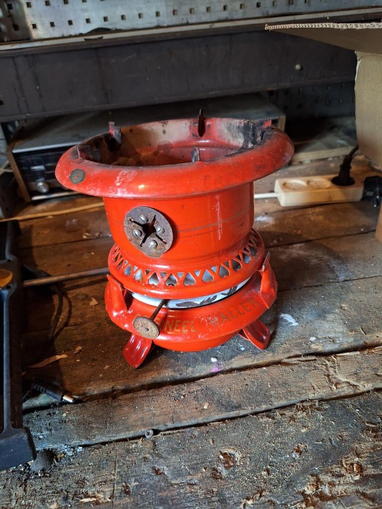 Petroleum stel, Antiek en Kunst, Ophalen of Verzenden