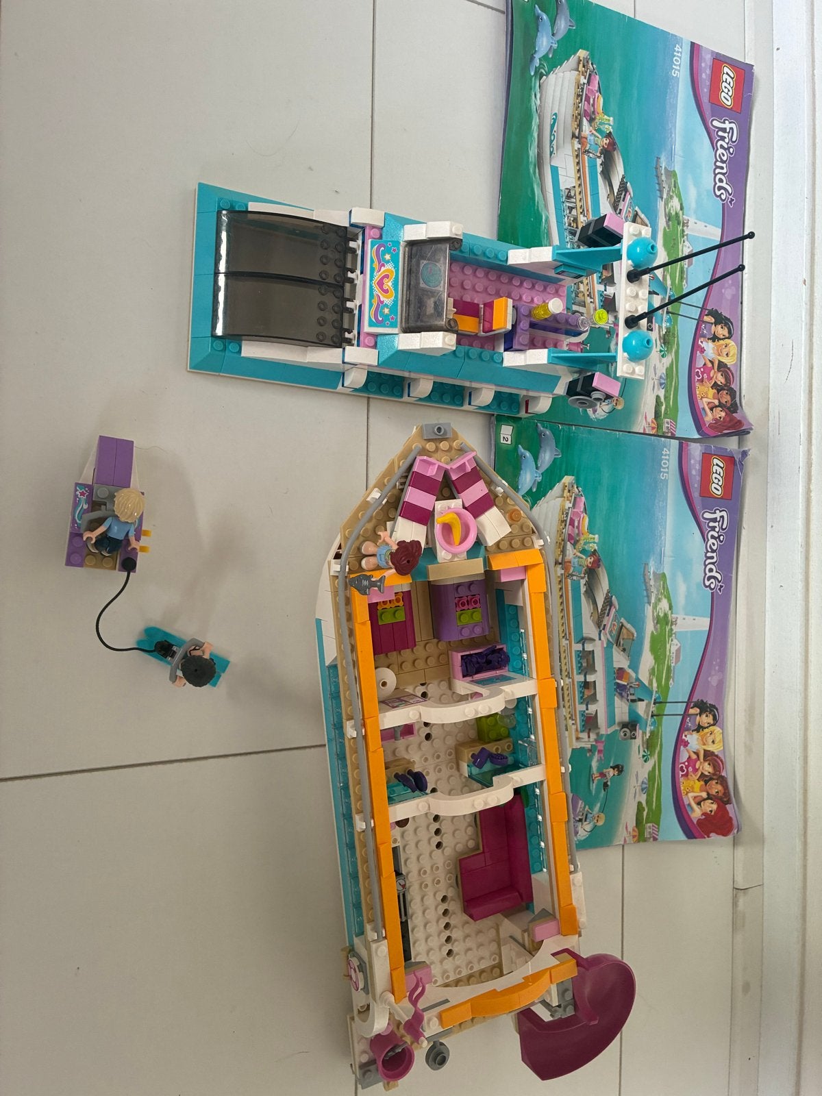 Lego Friends 41015 Dolfijn Cruiser met accessoires, Ophalen of Verzenden, Zo goed als nieuw