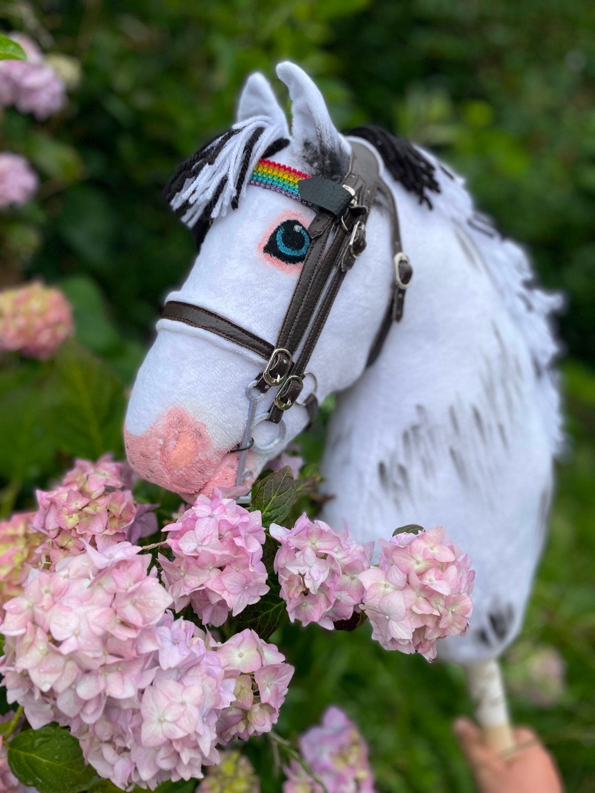 Unieke dressuur hobbyhorse CF Ocean Eyes, Hobby en Vrije tijd, Ophalen of Verzenden, Nieuw
