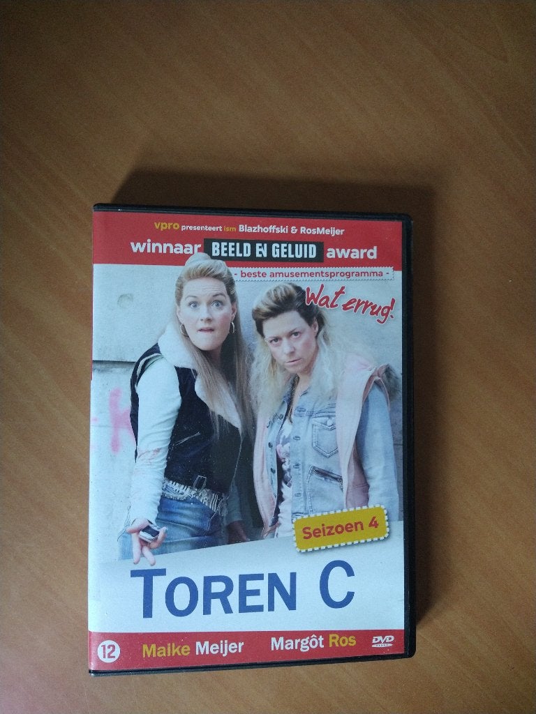 DVD Toren C. Seizoen 4, Stand-up of Theatershow, Zo goed als nieuw, Vanaf 12 jaar, Ophalen of Verzenden