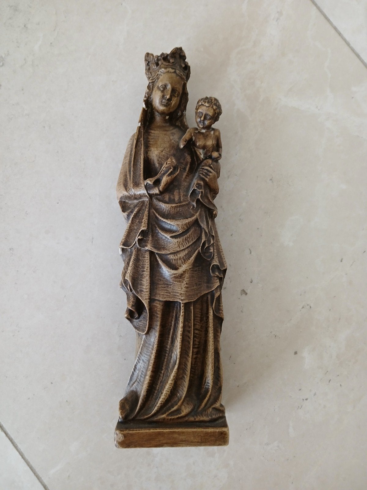 Mariabeeld h27 cm, Ophalen of Verzenden