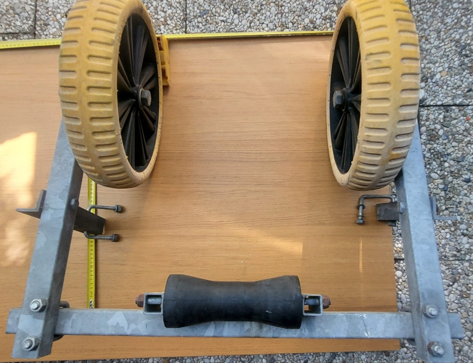 Pega Comfort boottrailer centreersysteem (centreerset), Ophalen, Gebruikt