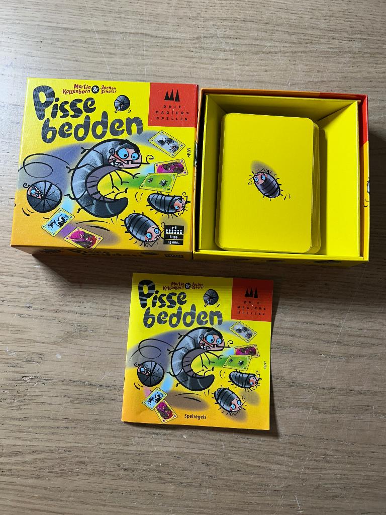 Pissebedden Kaartspel, Ophalen of Verzenden, Zo goed als nieuw