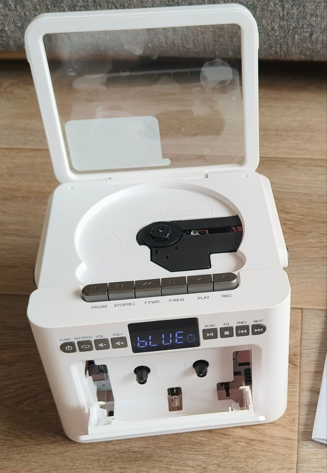 Draagbare Radio/CD/Cassette speler met Bluetooth en USB, Overige merken, Draagbaar, Cassettedeck, Nieuw