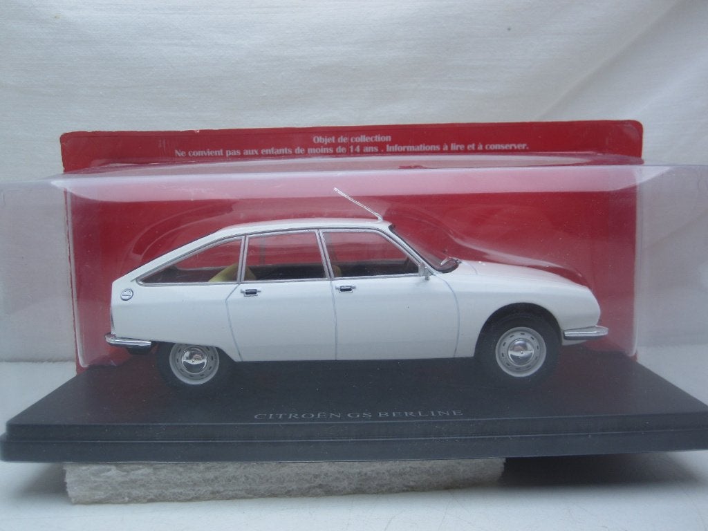 Citroën GS Berline 1970 1:24 Hachette/Atlas, Ophalen of Verzenden, Nieuw, Auto, Overige merken