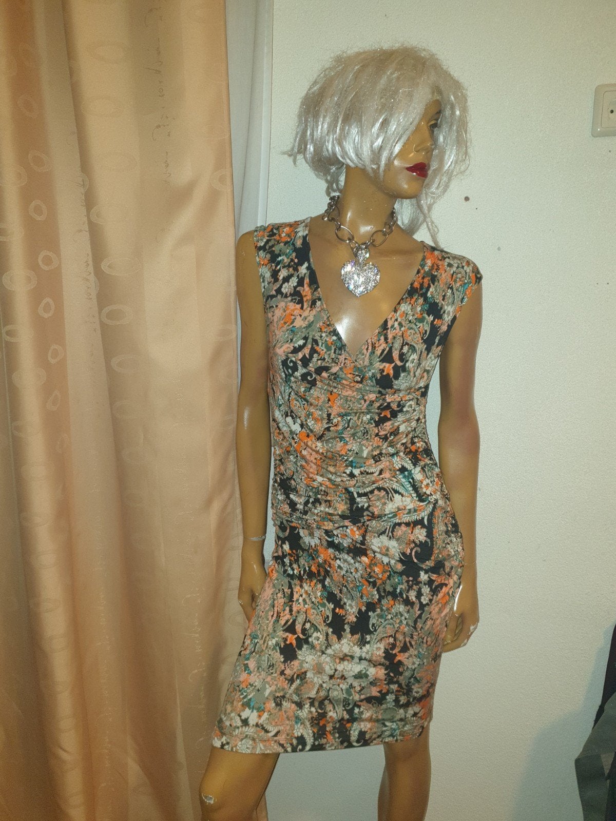 Vanilia Jurk - Bloemenprint - Maat 40, Kleding | Dames, Jurken, Maat 38/40 (M), Overige kleuren, Vanilia, Ophalen of Verzenden
