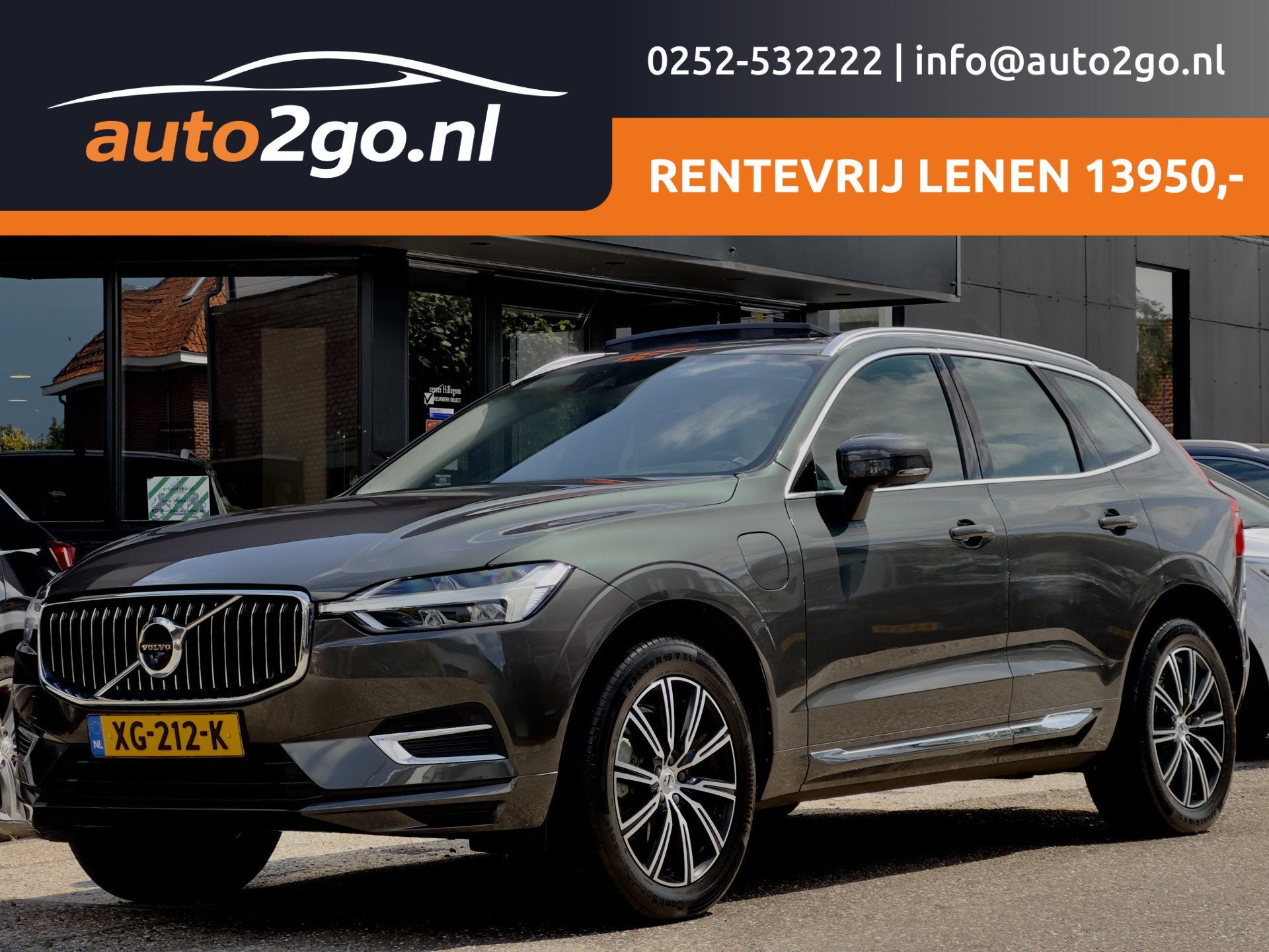 Volvo XC60 2.0 T8 AUT8 TWIN ENGINE AWD INSCRIPTION PANODAK L, Automaat, Dealer onderhouden, Gebruikt, 4 cilinders