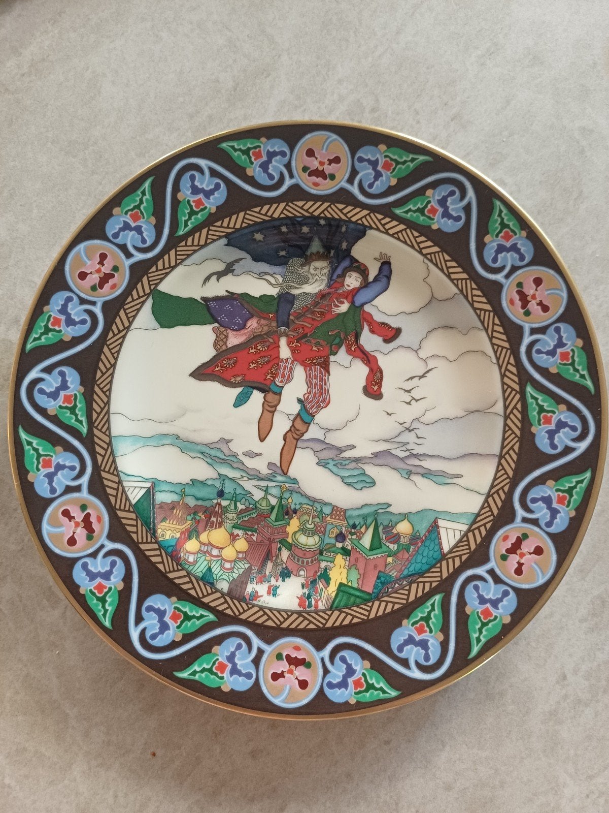 Heinrich Villeroy & Boch wandbord - Maria Morevna, Ophalen of Verzenden
