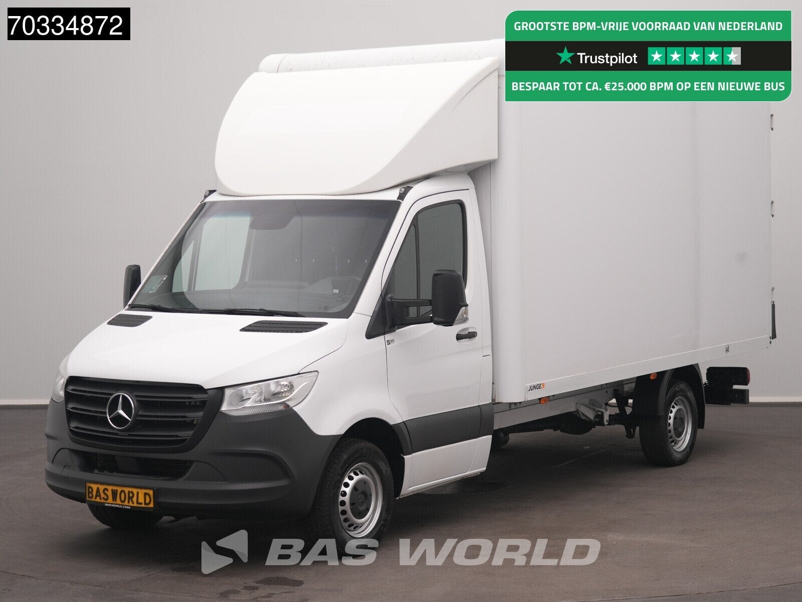 Mercedes Sprinter 317 CDI Automaat 3,5t Trekhaak 170PK Bakwa, Auto's, Automaat, Stof, Gebruikt, Euro 6