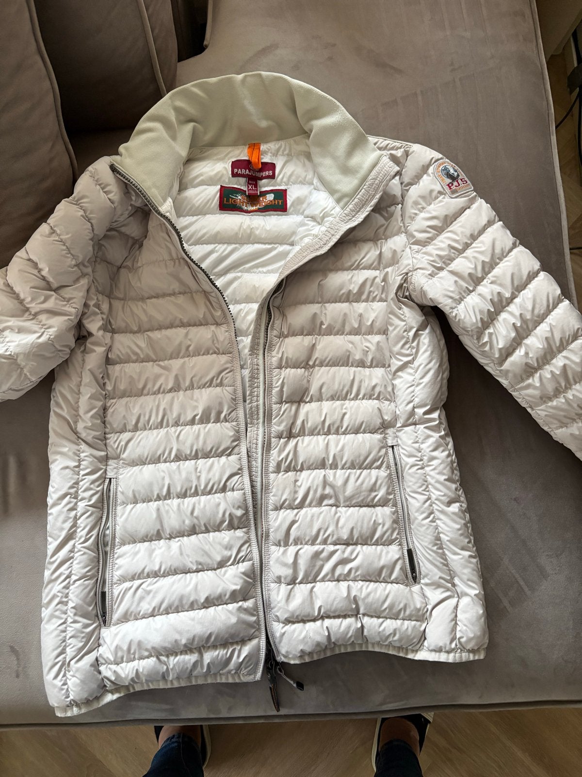 Parajumpers Super Lightweight Jas - Maat XL, Ophalen of Verzenden, Zo goed als nieuw, Maat 46/48 (XL) of groter, Beige