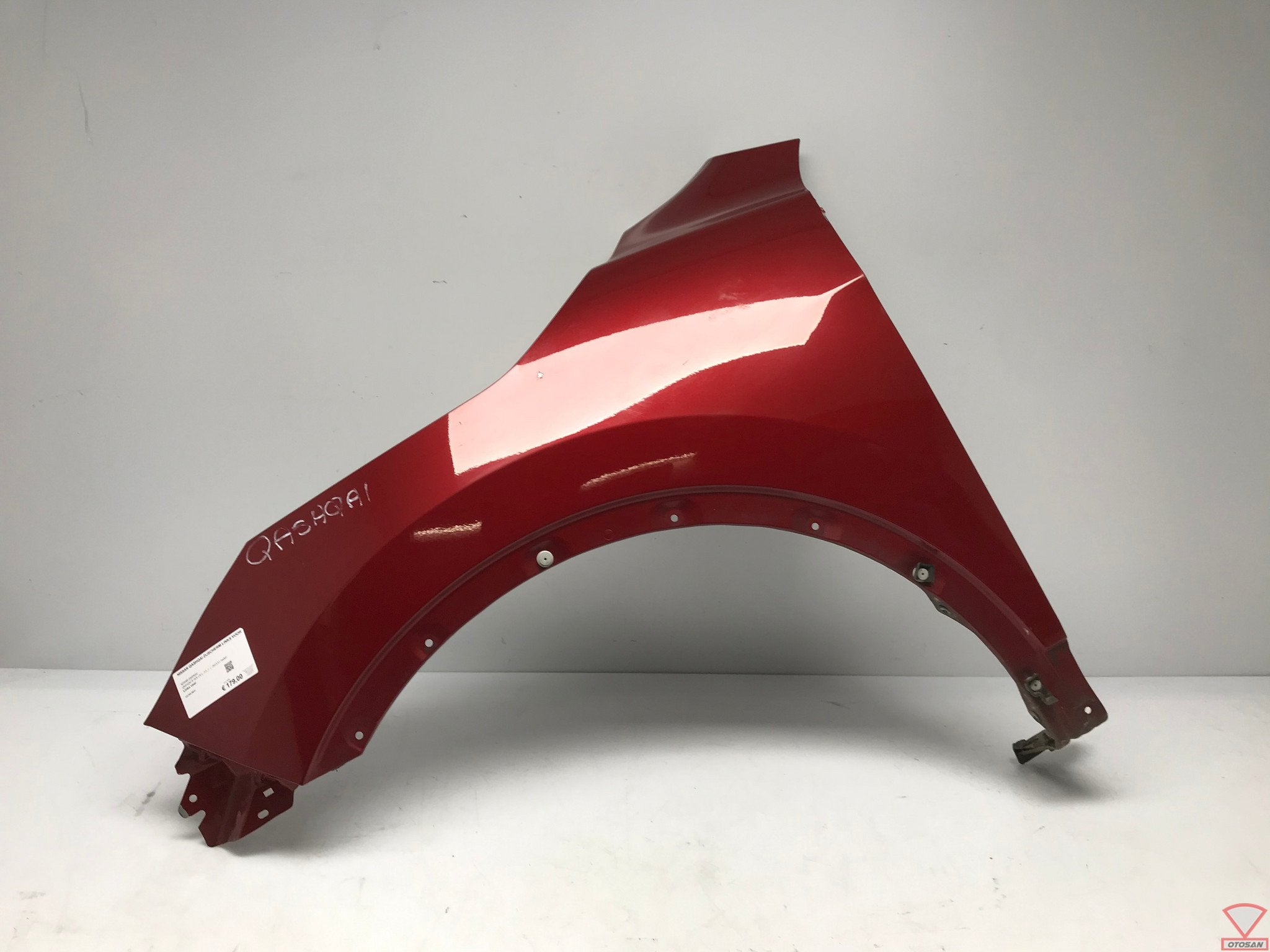 nissan qashqai 2017 zijscherm spatbord links voor