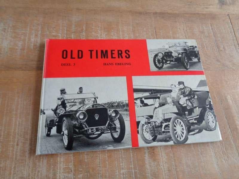 Oldtimers Deel 3 - Historie Boek NL - Hans Ebeling Druk 1968, Verzenden, Gelezen, Algemeen