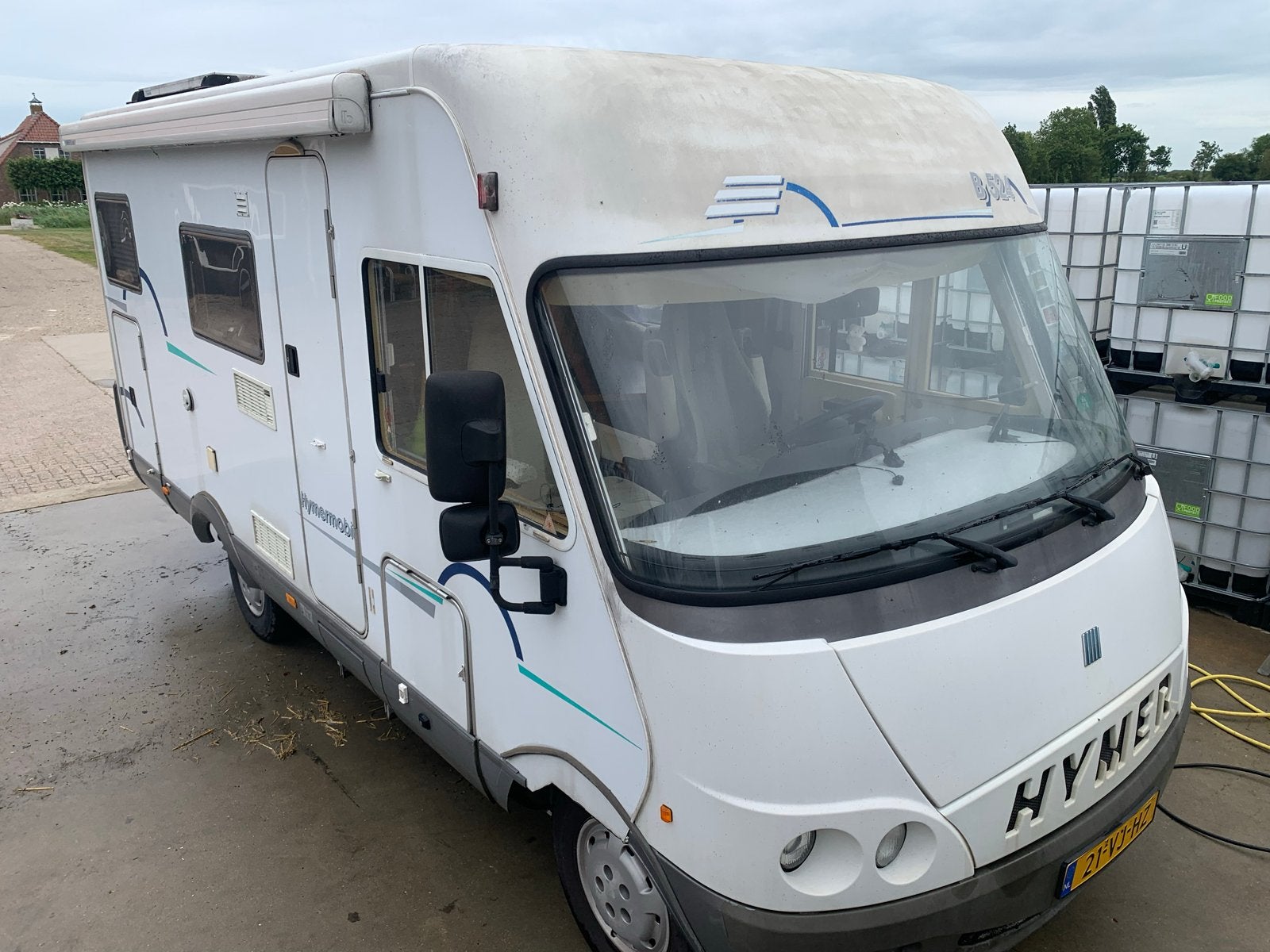 Hymer B524 Integraal camper 1999, Integraal, Fiat, Achteruitrijcamera, Bestuurdersdeur