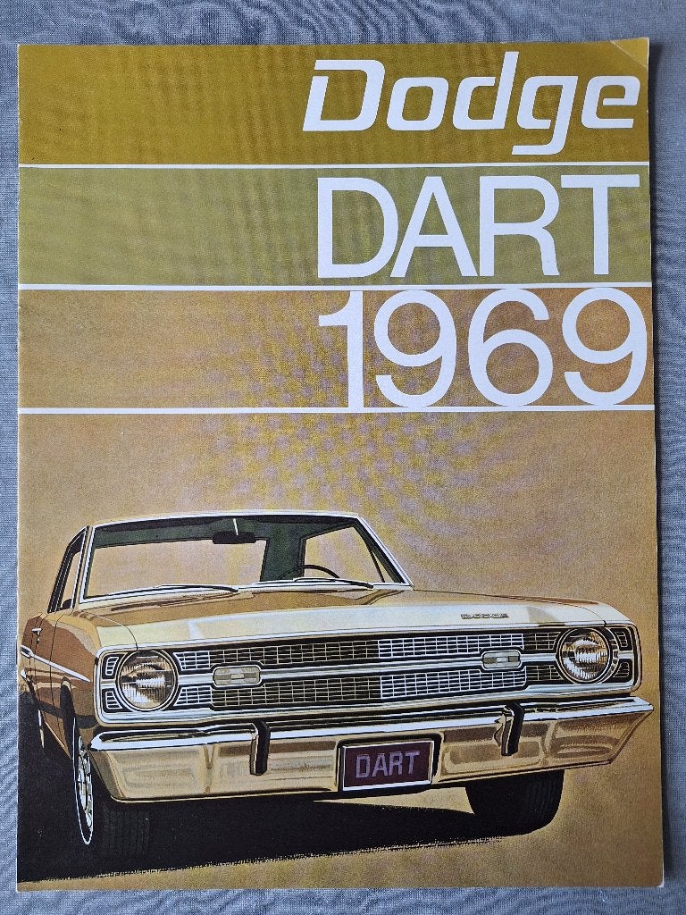 Brochure DODGE DART - 1969 NL, Verzenden, Gelezen, Overige merken