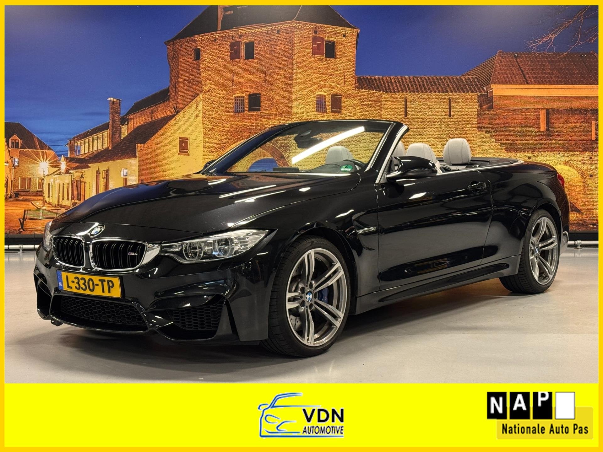 BMW 4-serie Cabrio M4 Automaat Head-Up Harman/Kardon Camera, Auto's, BMW, Automaat, Achterwielaandrijving, Euro 6, 4-Serie