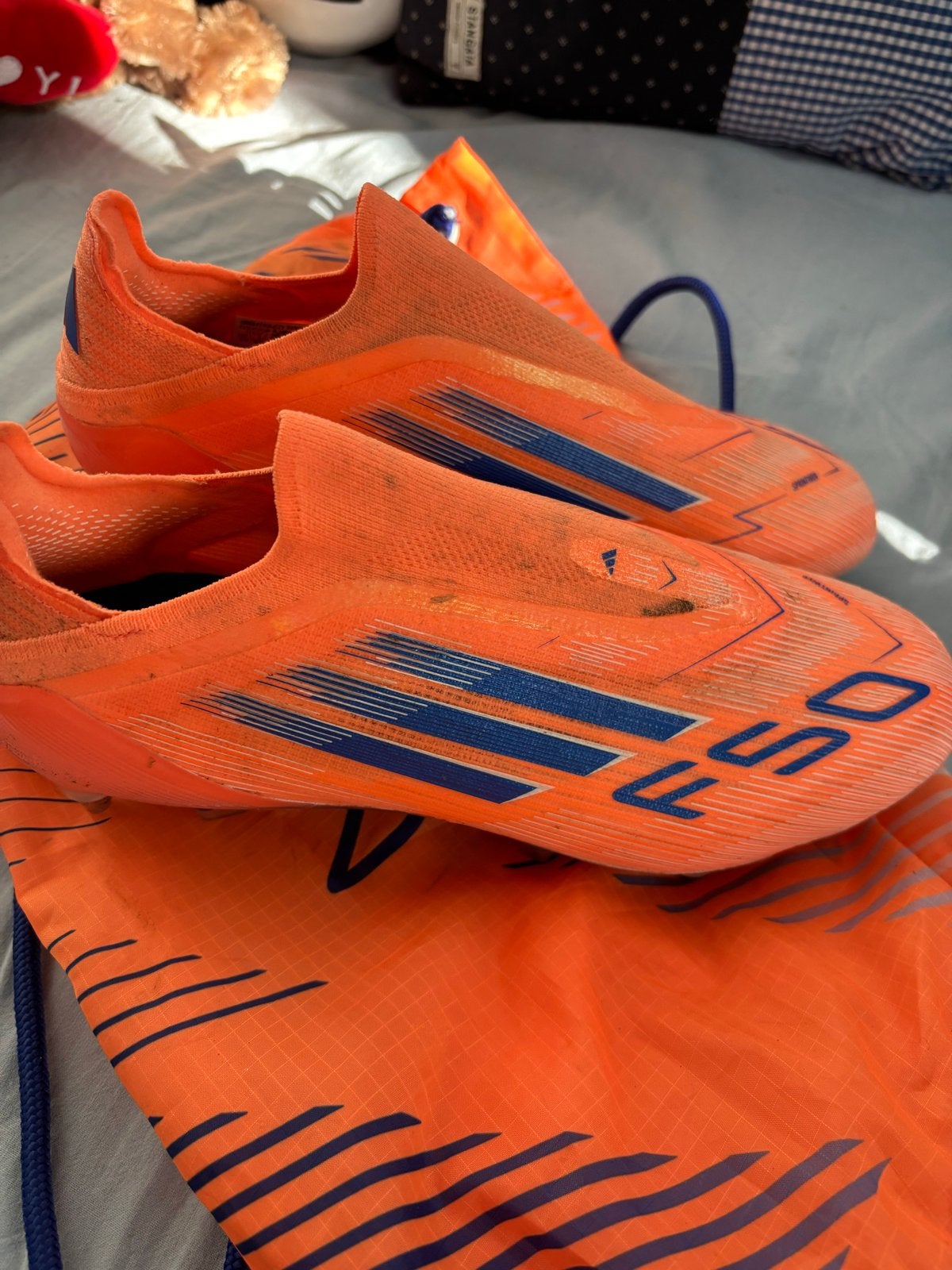 Adidas F50 Elite LL SG Voetbalschoenen Oranje, Ophalen of Verzenden, Nieuw, Schoenen