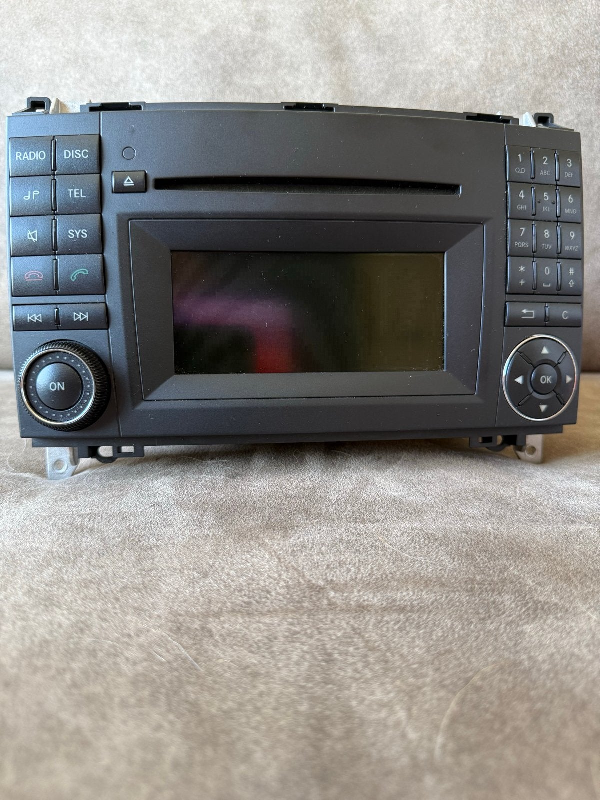 Autoradio MF2830 voor Mercedes A-klasse en Vito, Ophalen of Verzenden, Gebruikt