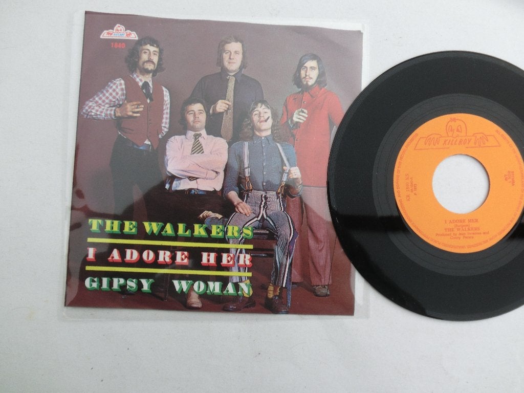 The Walkers I adore her, Ophalen of Verzenden, Zo goed als nieuw, 7 inch, Pop