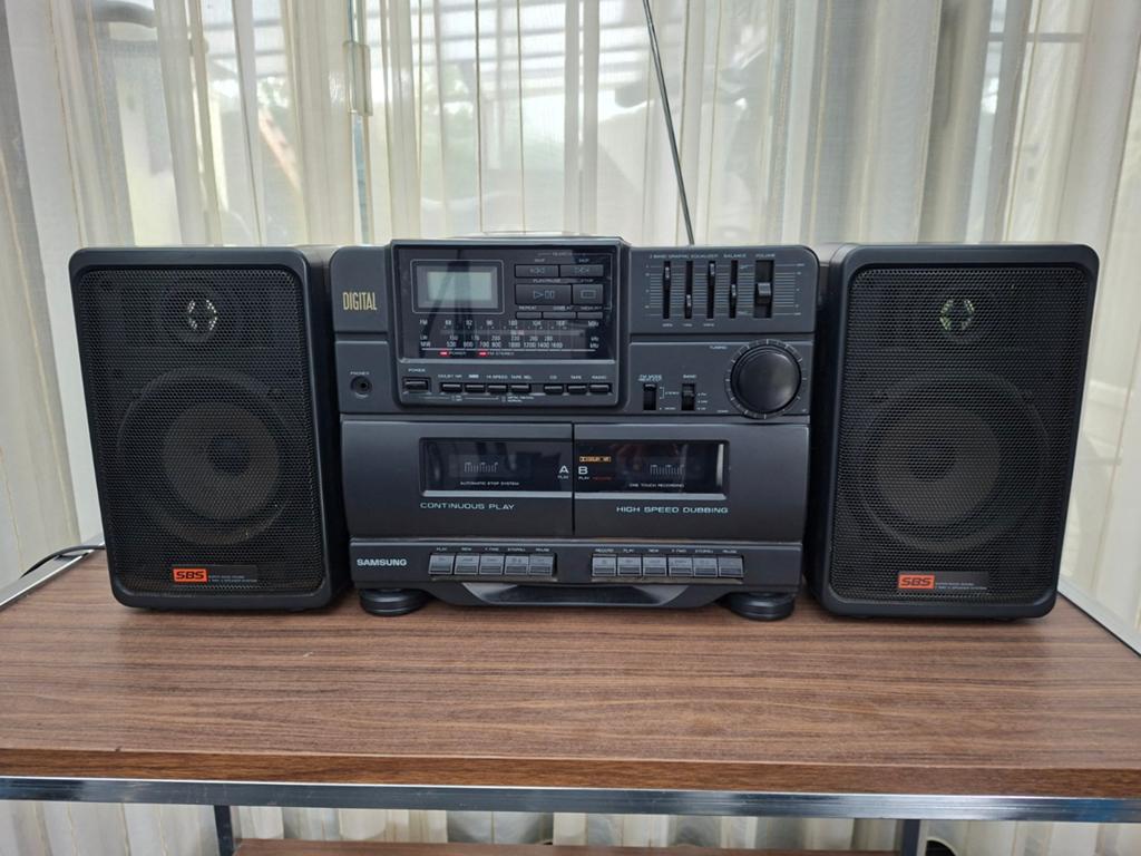 Samsung ghettoblaster, Ophalen of Verzenden