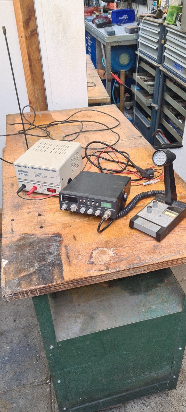 Complete 27MC Set: Danita 640AM, HQ Power PS1306, ZG MB+5, Ophalen of Verzenden, Gebruikt, Zender en Ontvanger