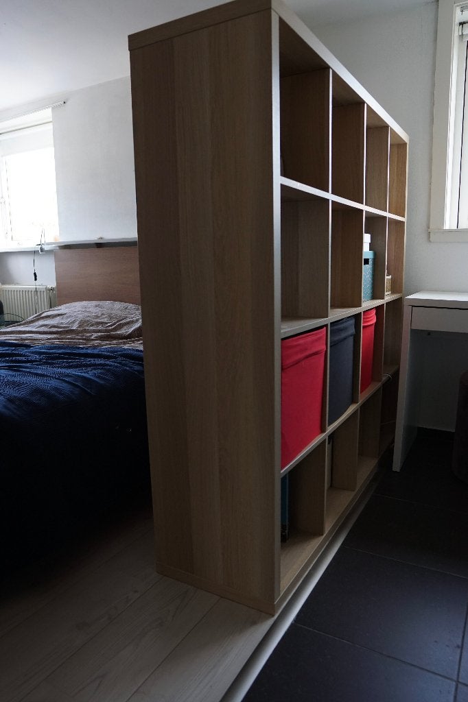 IKEA KALLAX 147x147 cm (4 x4), Ophalen, Overige materialen, 100 tot 150 cm, 100 tot 150 cm
