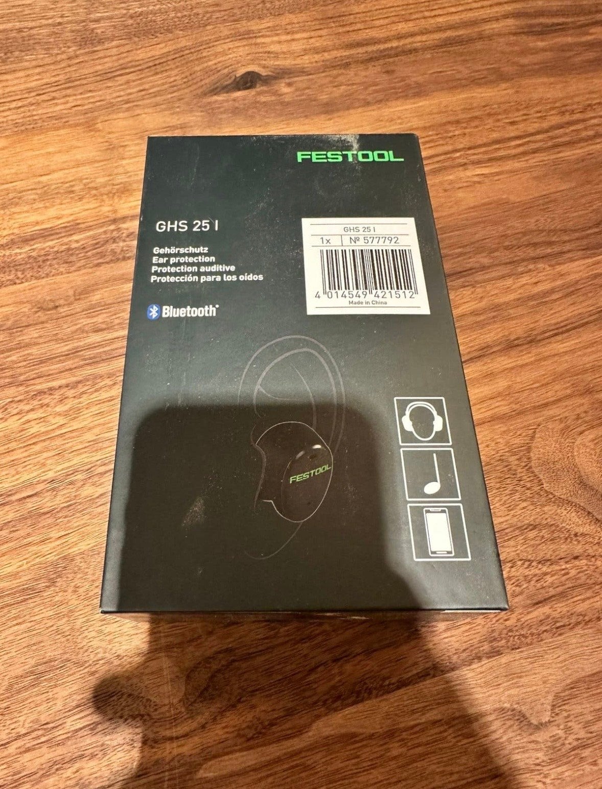 Festool GHS 25 I Bluetooth Gehoorbescherming In-ear
