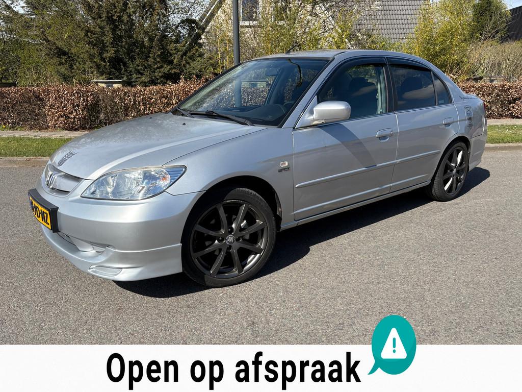 Honda Civic 1.3i IMA Hybrid|APK|Stoelverwarming|Dubbel-din|, Auto's, Honda, Bedrijf, Te koop, Civic, ABS, Airbags, Airconditioning