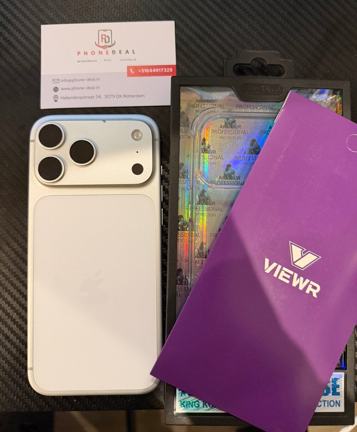 iPhone 17 pro max 256 gb factuur + Garantie