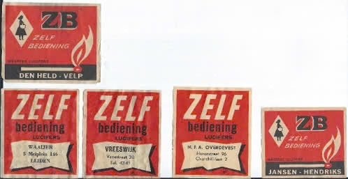 Lucifersmerken grote lucifers van zelf, Verzenden, Zo goed als nieuw, Luciferdoosjes of -merken