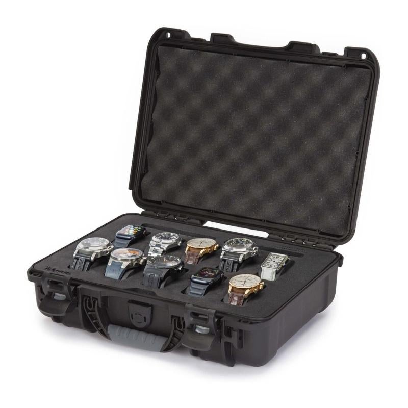 Nanuk Case w/ 10 Watch Zwart Interieur 335x234x97mm, Ophalen of Verzenden, Nieuw, Kunststof, Overige merken
