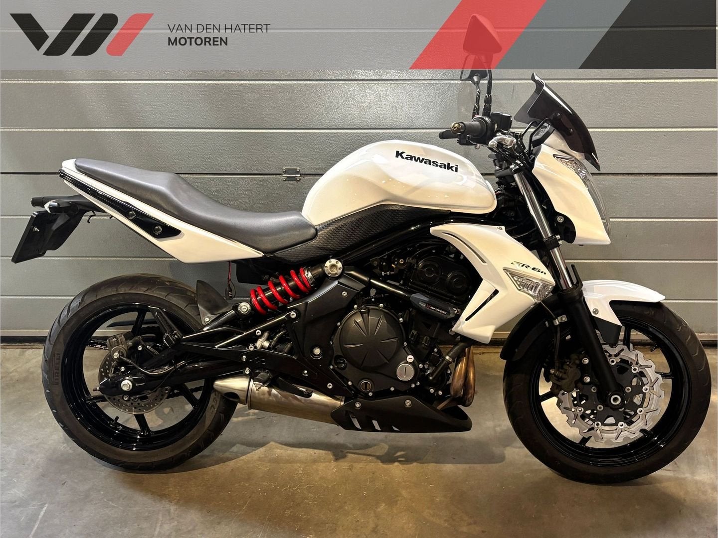 KAWASAKI ER 6 N ABS ER6 ER6N ABS #Uniek#Zwart/wit, Motoren, Motoren | Kawasaki, 2 cilinders, 649 cc, Bedrijf, Onbekend