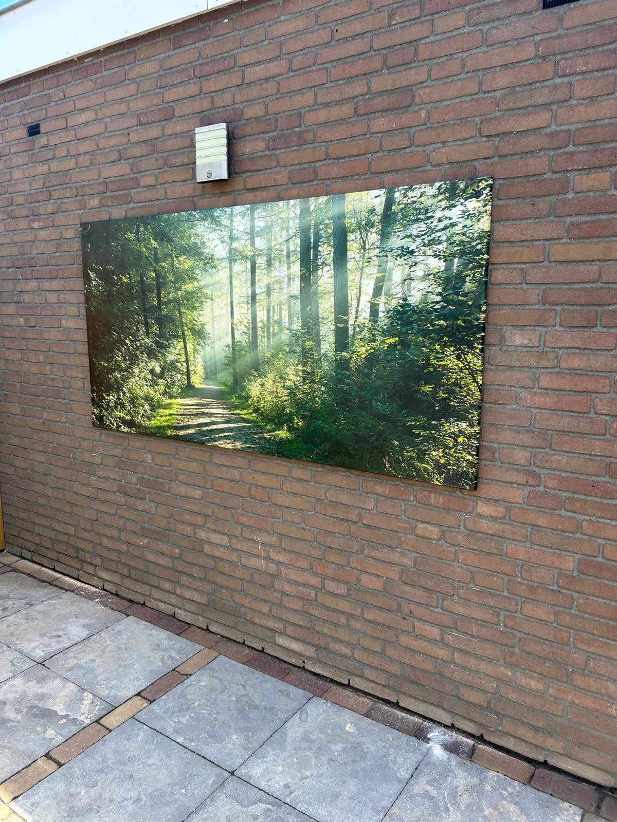 Buitenposter, Tuin en Terras, Ophalen, Kunststof, 1 tot 2 meter, Minder dan 3 meter