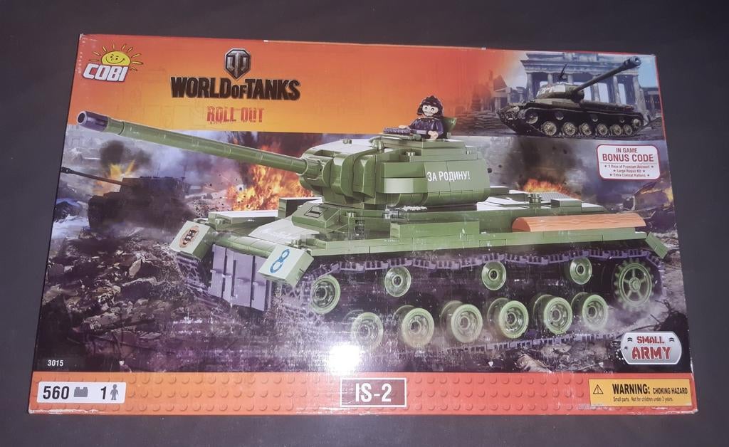 Cobi 3015 World of Tanks IS-2, Verzenden, Nieuw