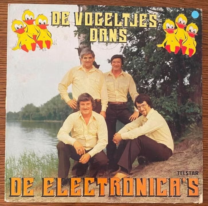 LP De Electronica's De Vogeltjes Dans, Cd's en Dvd's, Vinyl | Nederlandstalig, Ophalen of Verzenden, Zo goed als nieuw, 12 inch