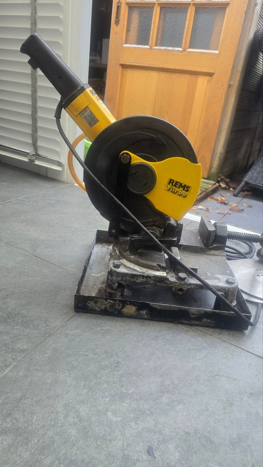 Rems turbo cirkelpijpzaag buiscirkelzaag, Ophalen, Gebruikt, Cirkelzaag, 70 mm of meer