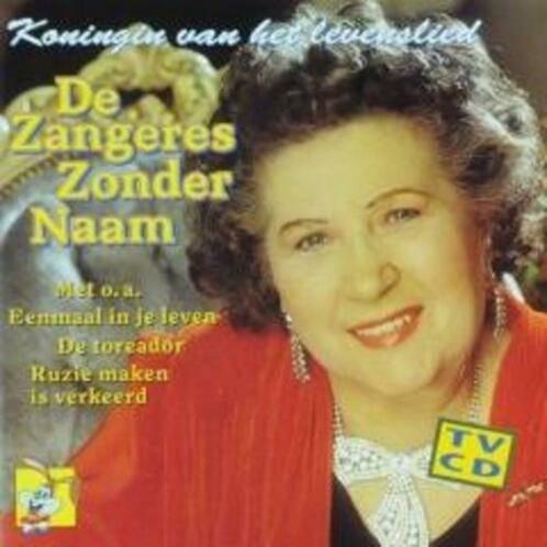 Zangeres Zonder Naam - Koningin van het levenslied CD, Verzenden, Zo goed als nieuw, Pop