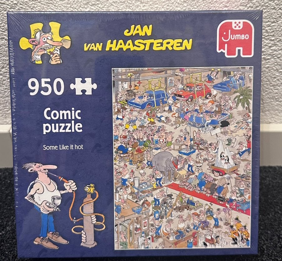 NIEUW!🎁 Jan van Haasteren puzzel SOME LIKE IT HOT 950 stuks, Ophalen of Verzenden, 500 t/m 1500 stukjes, Nieuw, Legpuzzel