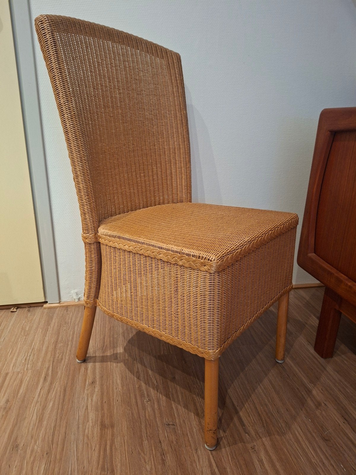 Lloyd Loom eetkamerstoel, handgemaakt, Ophalen