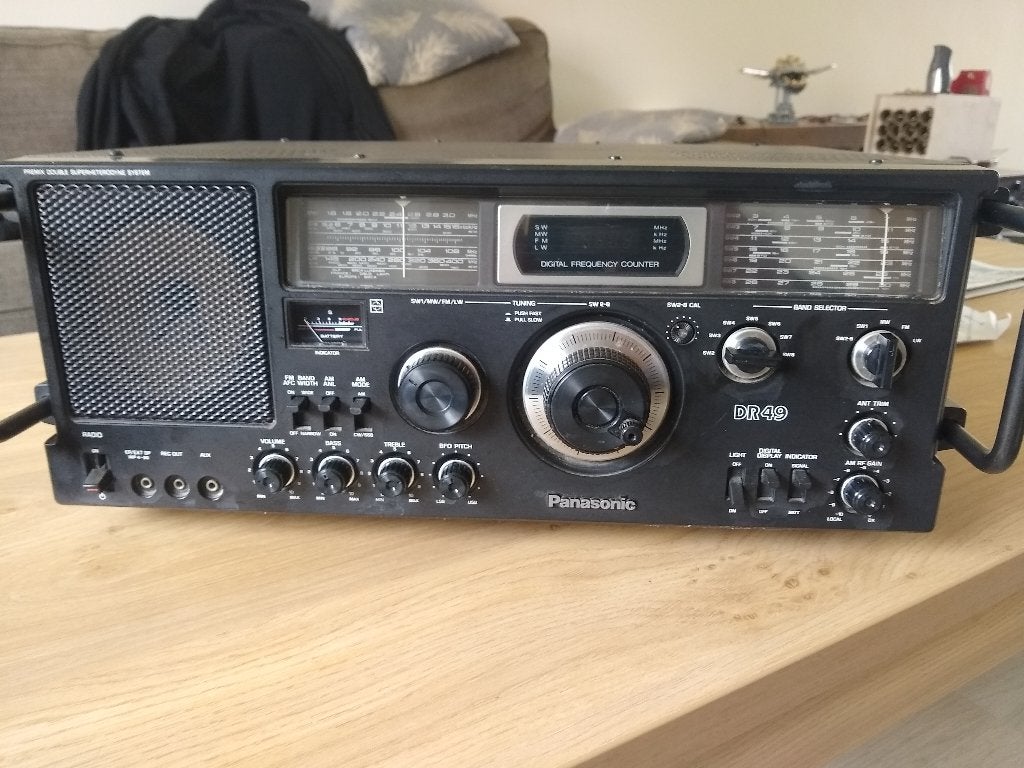 Panasonic ontvanger DR49, Audio, Tv en Foto, Radio's, Gebruikt, Wereldontvanger, Ophalen of Verzenden