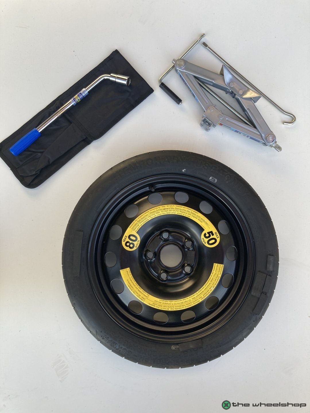 Thuiskomer Reservewiel VW Golf 7/8 T-Roc Audi A3 Octavia 16, Gebruikt, -, Banden en Velgen, VWAG