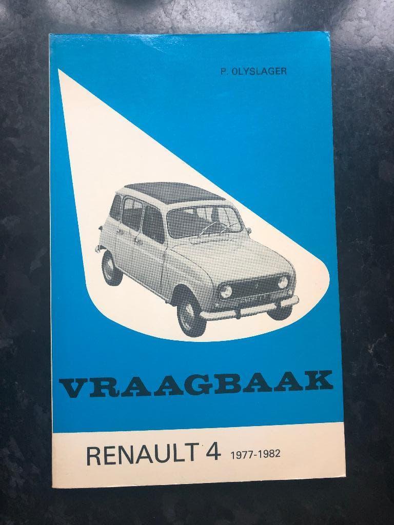 Vraagbaak Renault 4, 1977-1982, Auto diversen, Handleidingen en Instructieboekjes, Ophalen of Verzenden