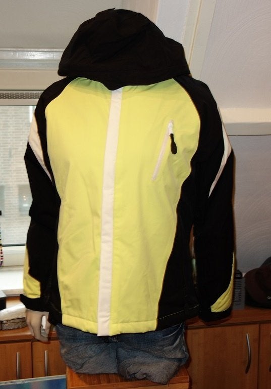Lutha sportjack met afneembare capuchon - medium (38/40), Kleding | Dames, Maat 38/40 (M), Luhta, Geel, Overige typen