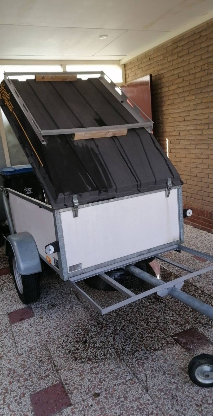 bagage aanhanger - Ideaal voor vakantie met tent, Ophalen, Gebruikt