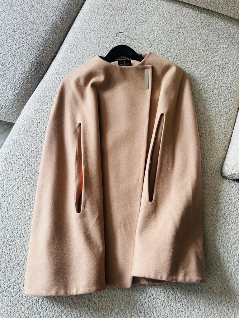 Ted Baker cape, Ophalen of Verzenden, Zo goed als nieuw, Zwart
